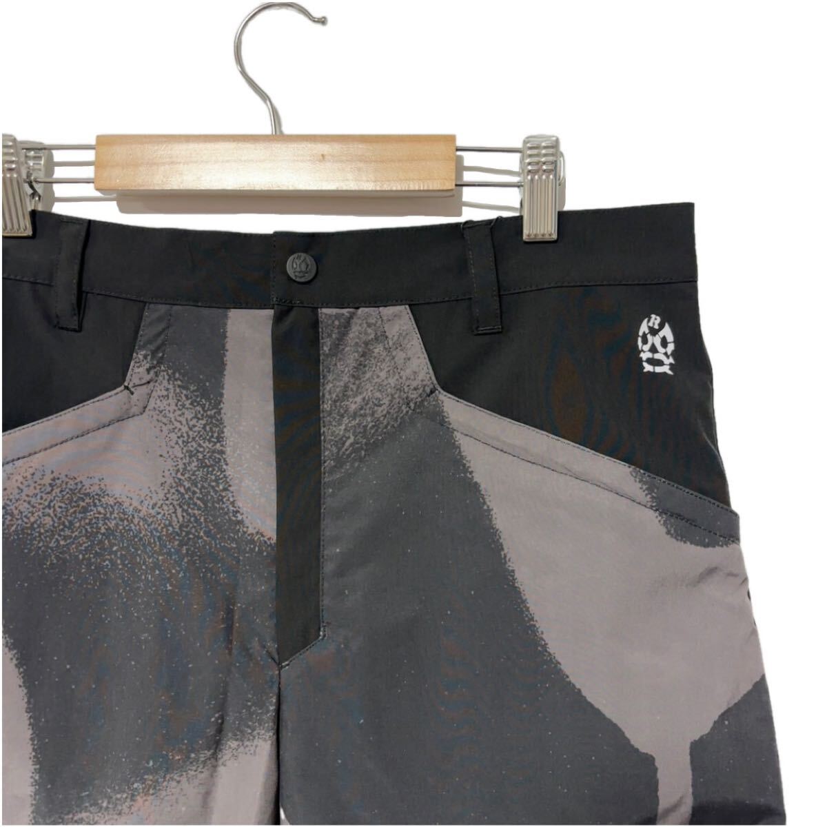 新品 ラッセルノ ゴルフ RS ロゴ リフレクター ショーツ スプレー