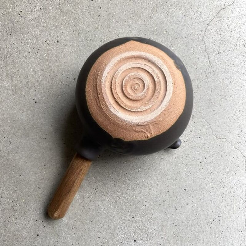 馬場勝文 ふた付き耐熱ミルクパン 黒 | TORYBAZAR