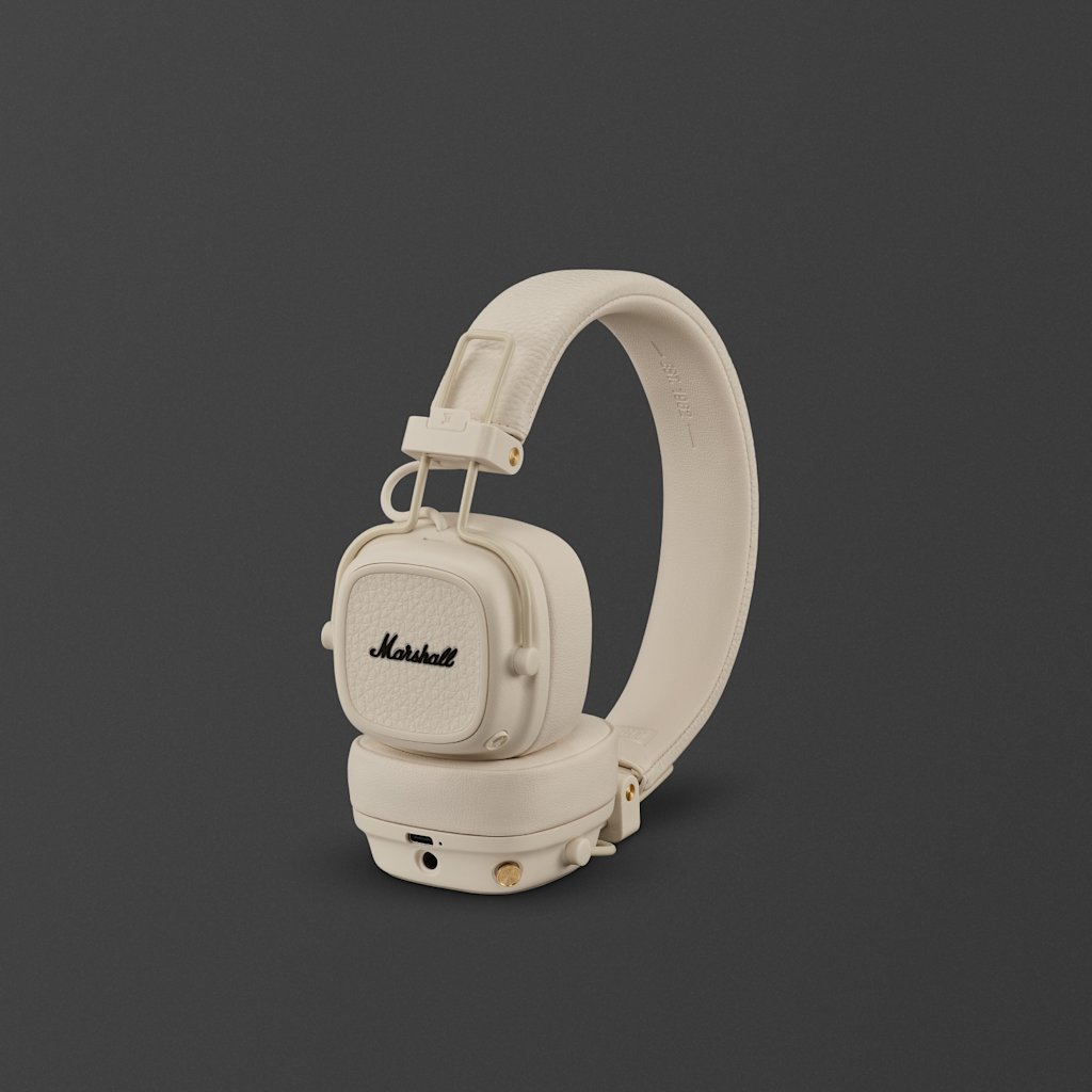 Major V Cream - オンイヤーヘッドホン | Marshall.com