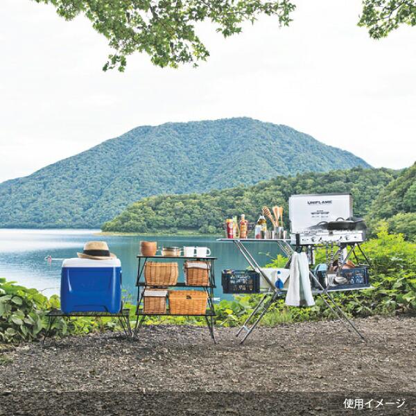 UNIFLAME（ユニフレーム） フィールドラック2個セット 611616 テーブル