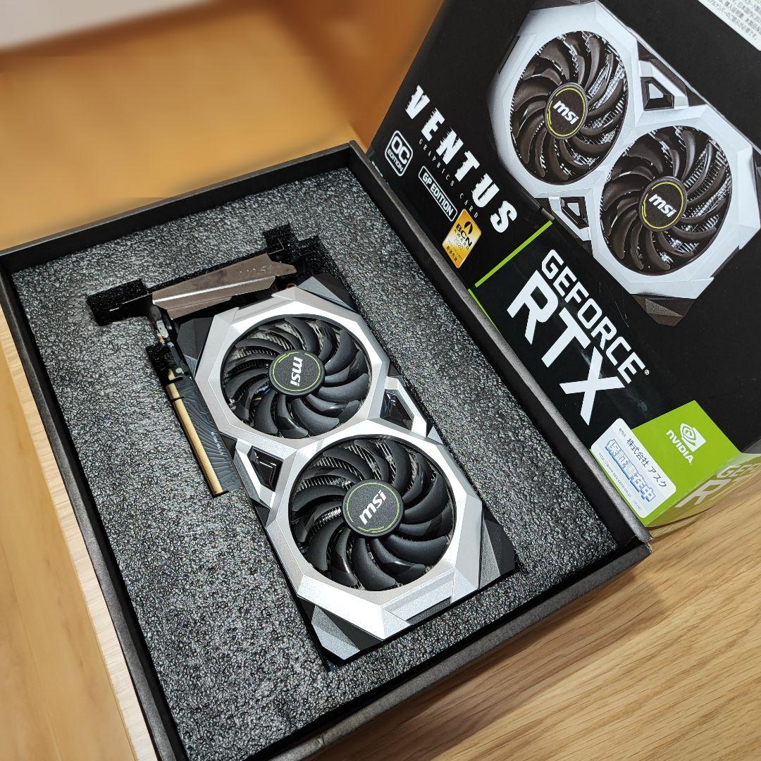 【動作確認済】MSI GeForce RTX 2070 SUPER VENTUS GeForce RTX 2070 SUPER VENTUS OC | MSI グラフィックボード GeForce